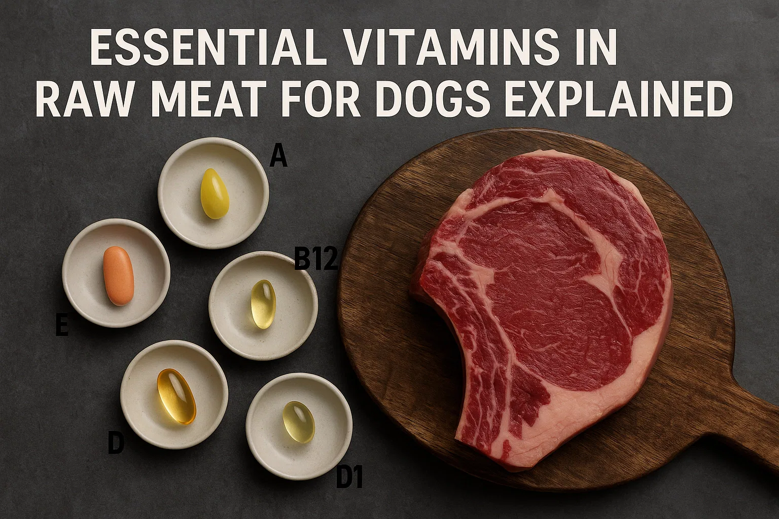 Essential Vitamins in Raw Meat for Dogs Explained
