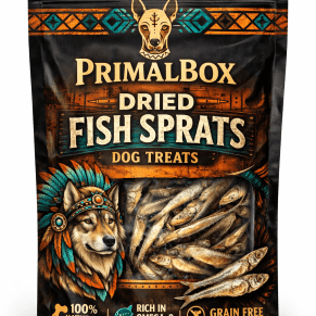 Dried Fish Sprats for Dogs | Natural Omega-3 Treats | PrimalBox