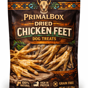 Dried Chicken Feet for Dogs | Natural Joint Support Treats | PrimalBox