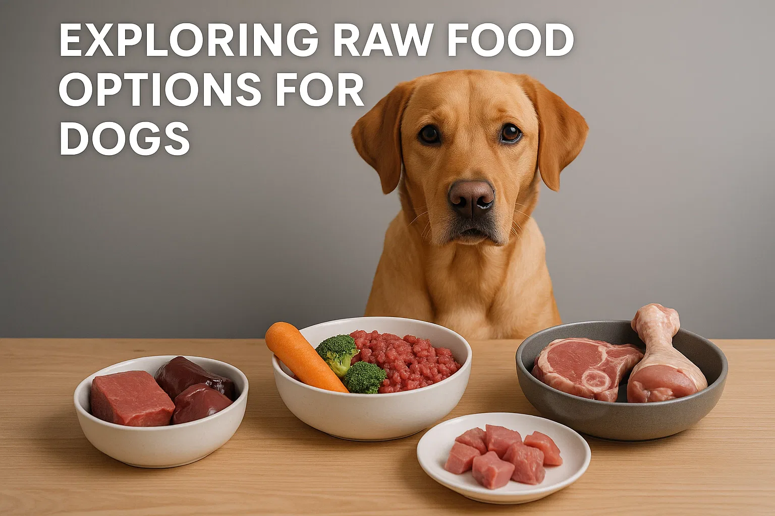 Exploring Raw Food Options for Dogs