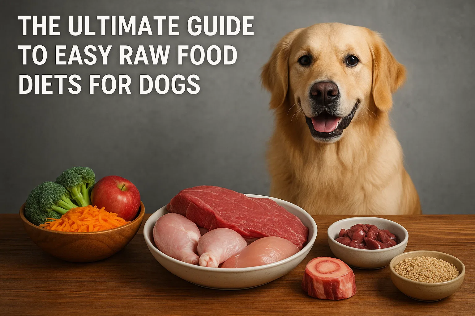 The Ultimate Guide to Easy Raw Food Diets for Dogs