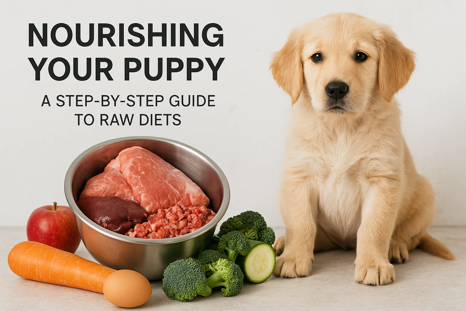 Nourishing Your Puppy: A Step-by-Step Guide to Raw Diets