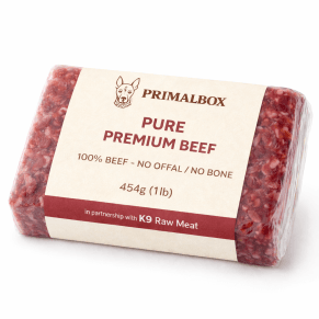 K9 Raw – Pure Premium Beef (100% Bone Free) – 454g