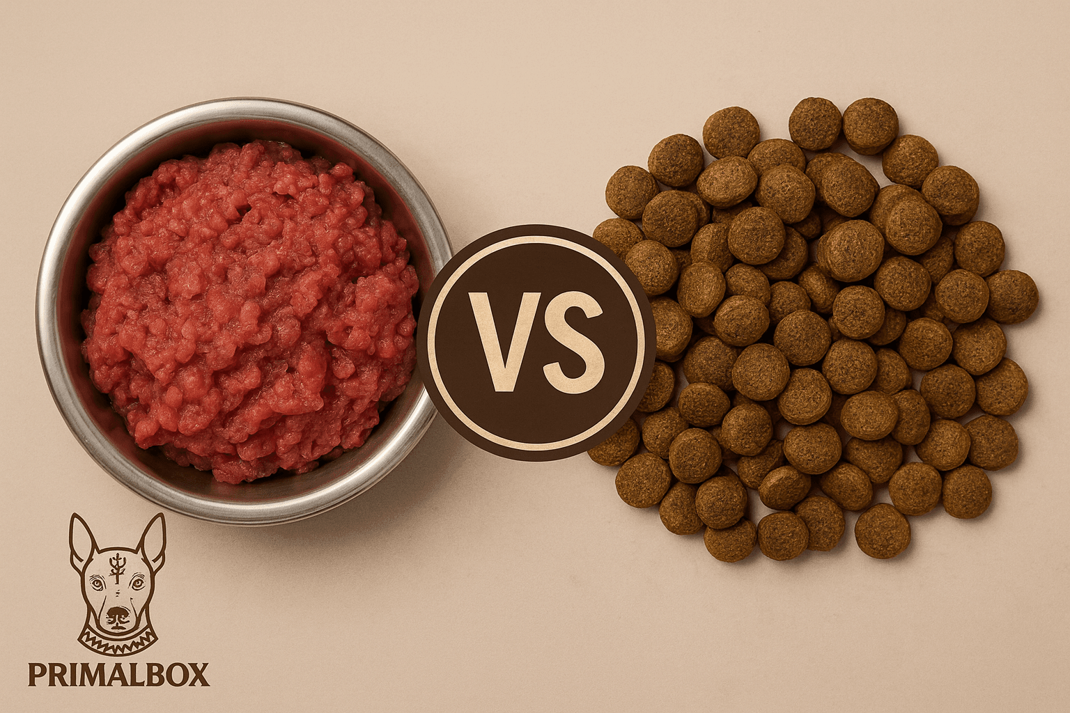 Raw vs Kibble: What’s the Real Difference?