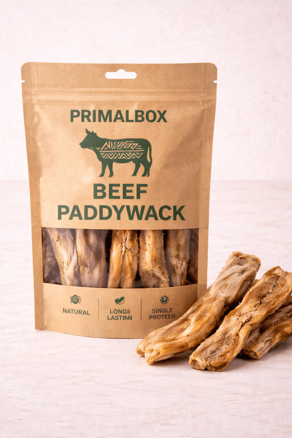 Beef Paddywack – Natural Long-Lasting Dog Chews (200g)