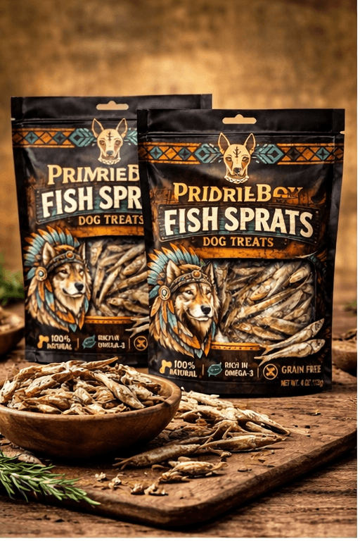 Dried Fish Sprats for Dogs | Natural Omega-3 Treats | PrimalBox - Image 2