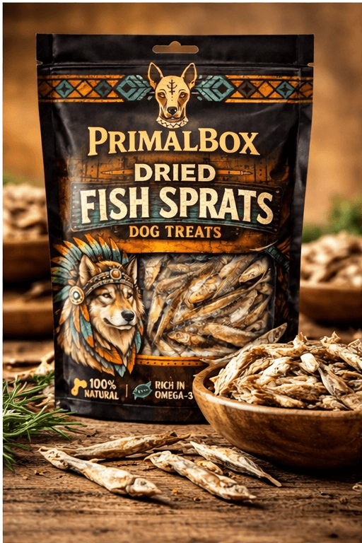 Dried Fish Sprats for Dogs | Natural Omega-3 Treats | PrimalBox - Image 4
