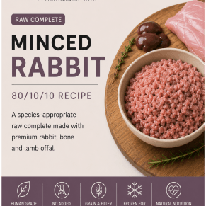 Raw Treat Minced Rabbit 500g | PrimalBox